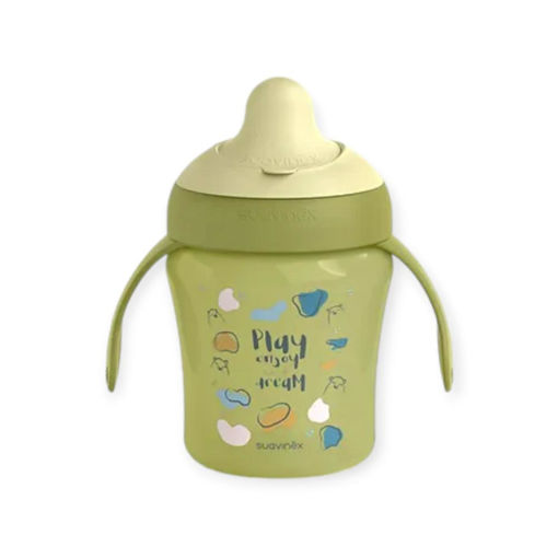 Picture of 6M+ LEARNING CUP 200ML BEAR GREEN